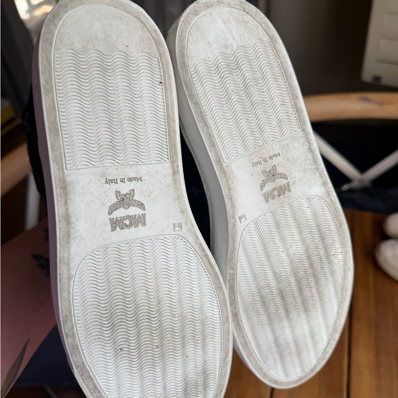 MCM Black High-Top Sneakers - Picture 4 of 9